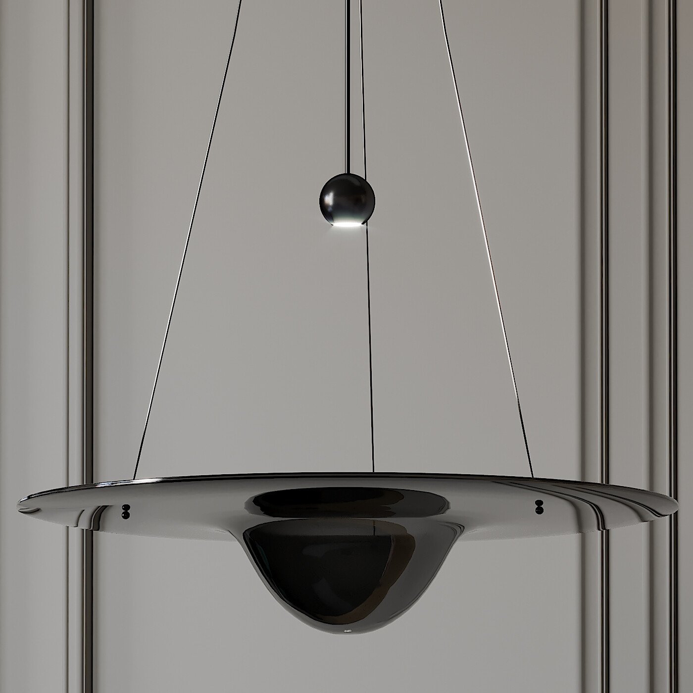 Avelo Brass Minimalistic Pendant Light-Neutral Decor