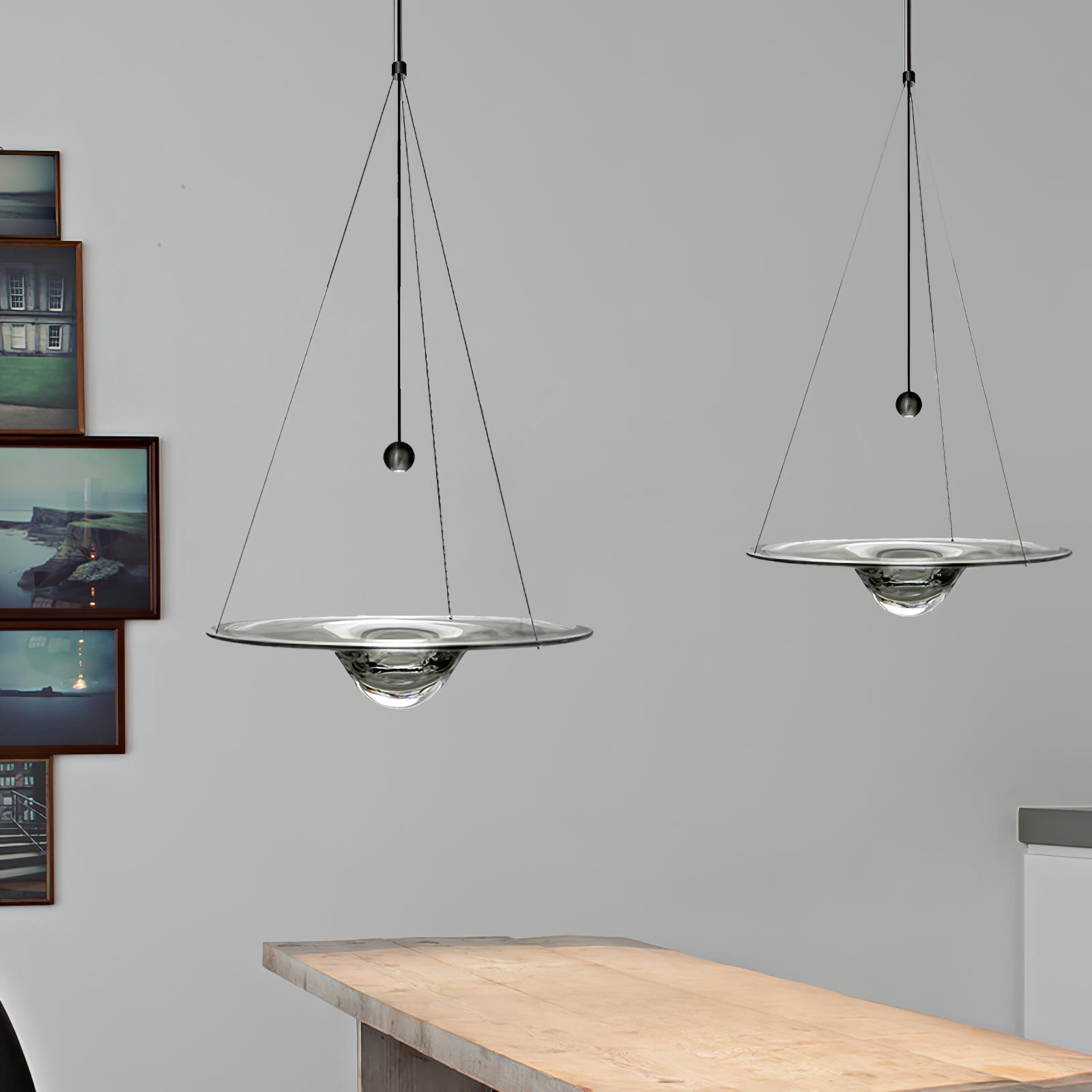 Avelo Brass Minimalistic Pendant Light-Neutral Decor