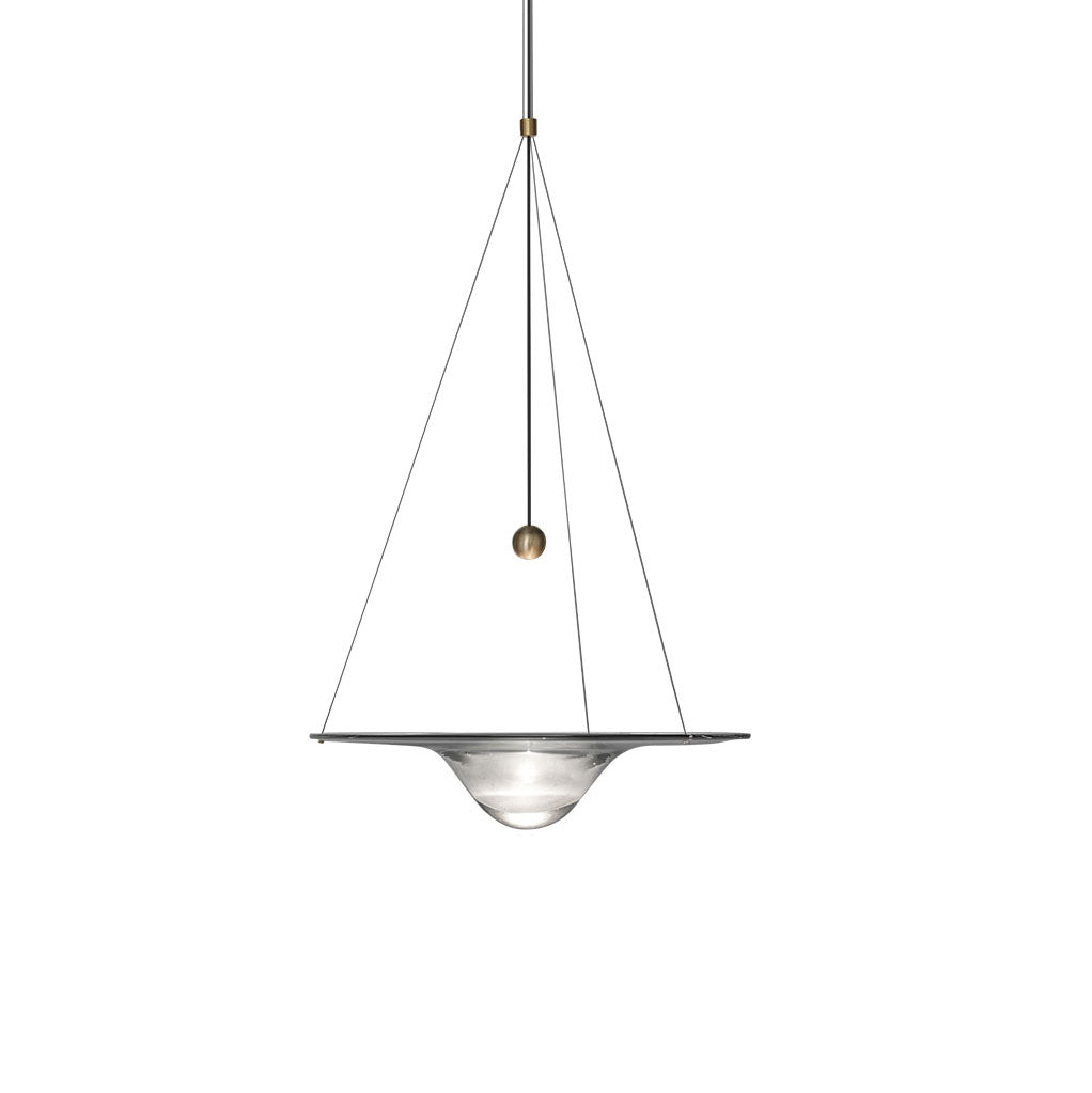 Avelo Brass Minimalistic Pendant Light-Neutral Decor