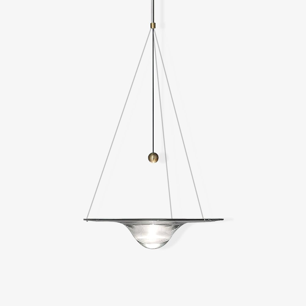 Avelo Brass Minimalistic Pendant Light-Neutral Decor