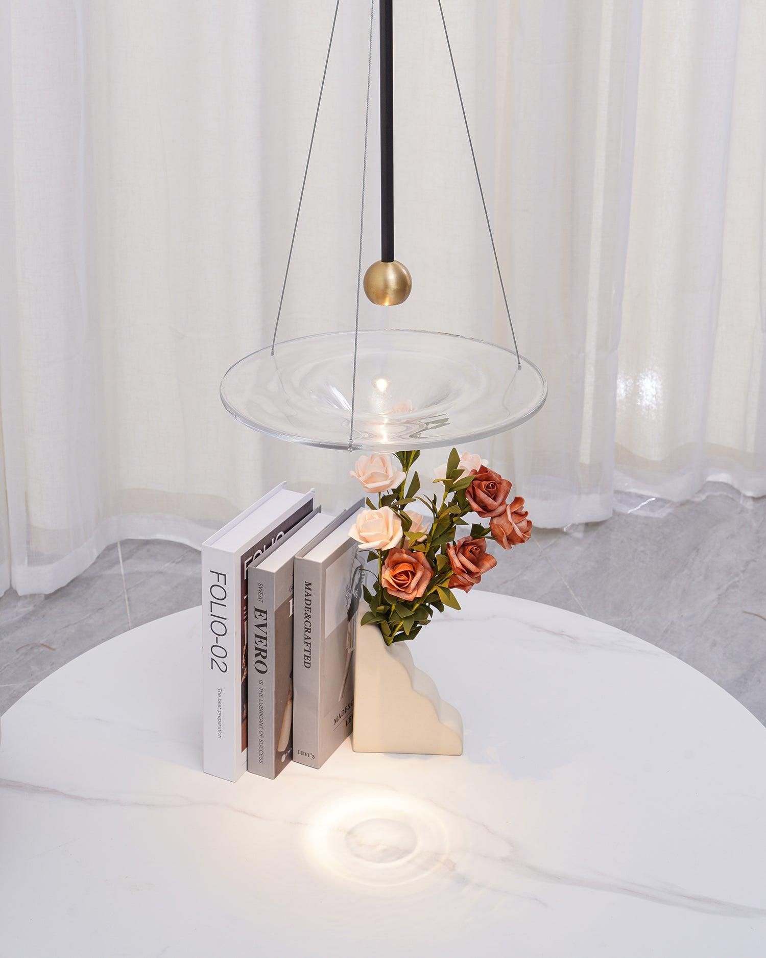 Avelo Brass Minimalistic Pendant Light-Neutral Decor