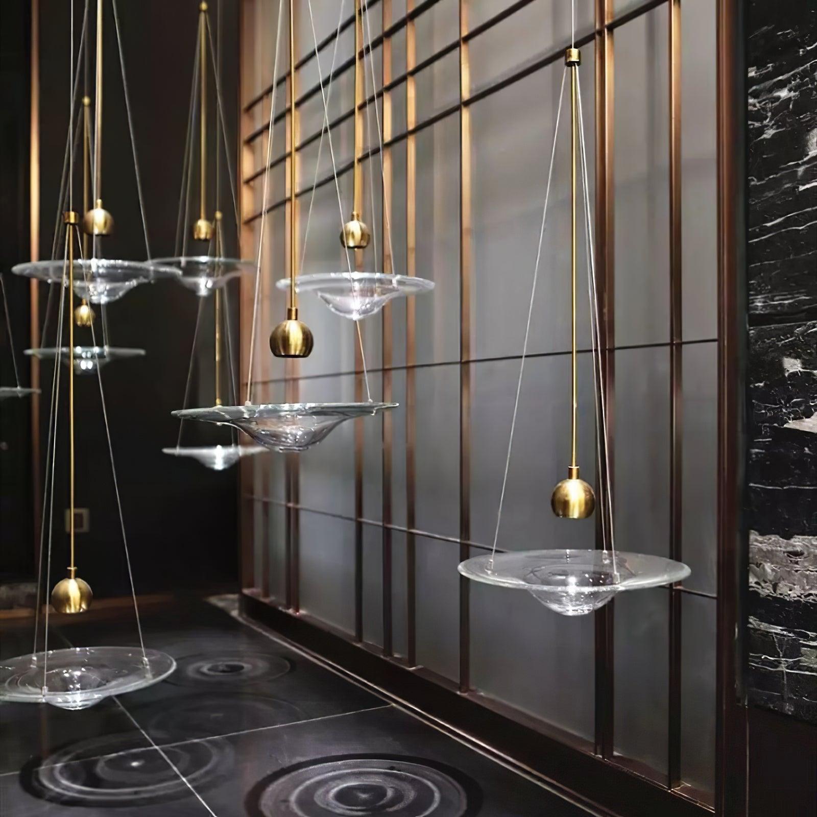 Avelo Brass Minimalistic Pendant Light-Neutral Decor