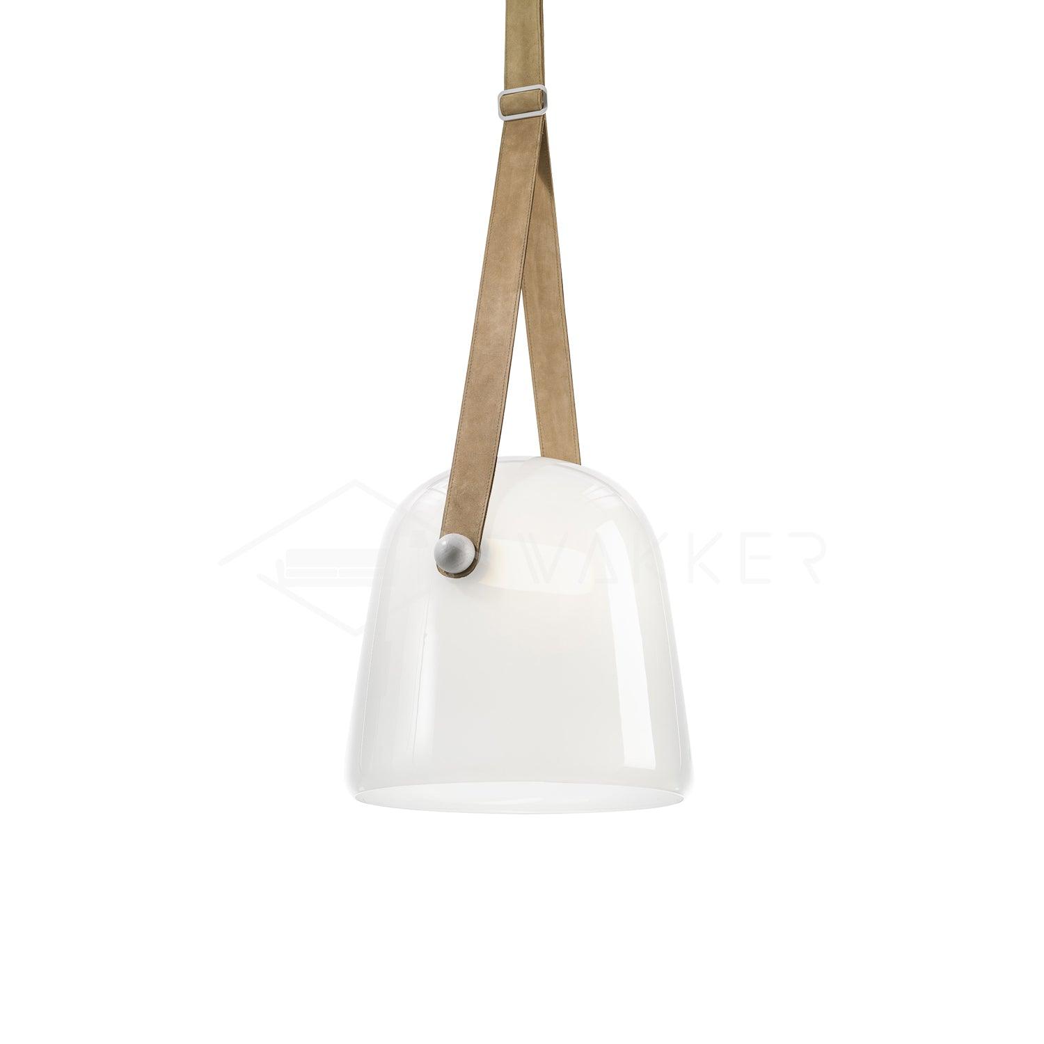 Averisce Leather Industrial Pendant Light-Neutral Decor