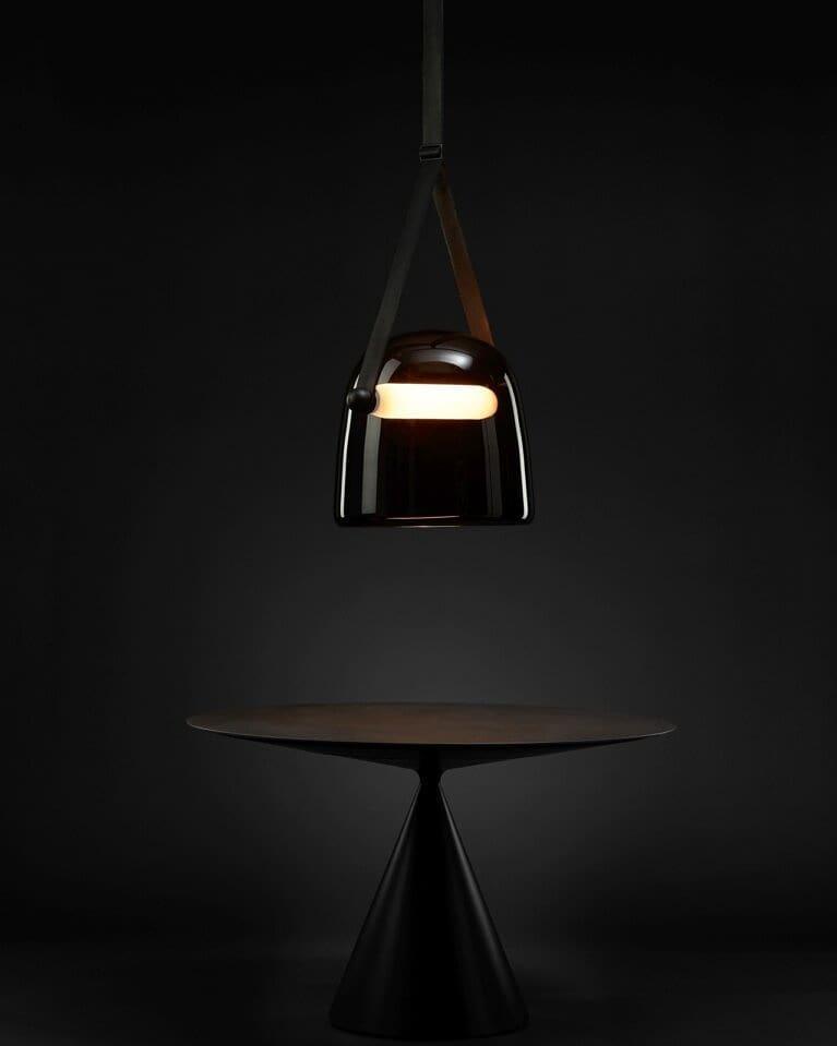 Averisce Leather Industrial Pendant Light-Neutral Decor