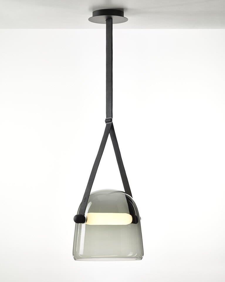 Averisce Leather Industrial Pendant Light-Neutral Decor