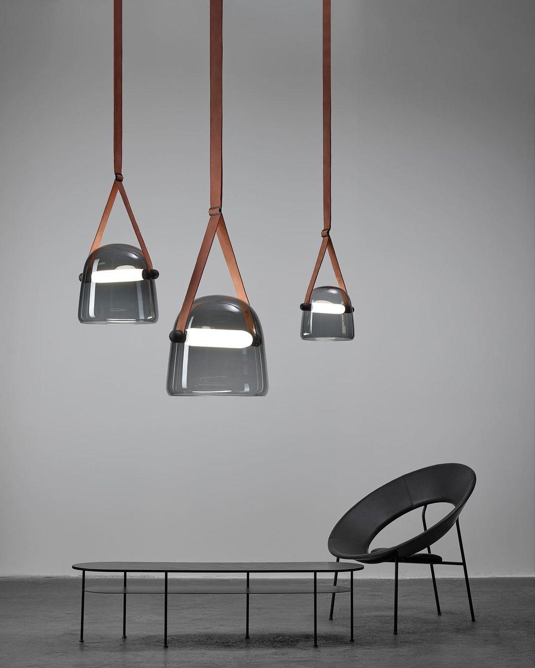 Averisce Leather Industrial Pendant Light-Neutral Decor
