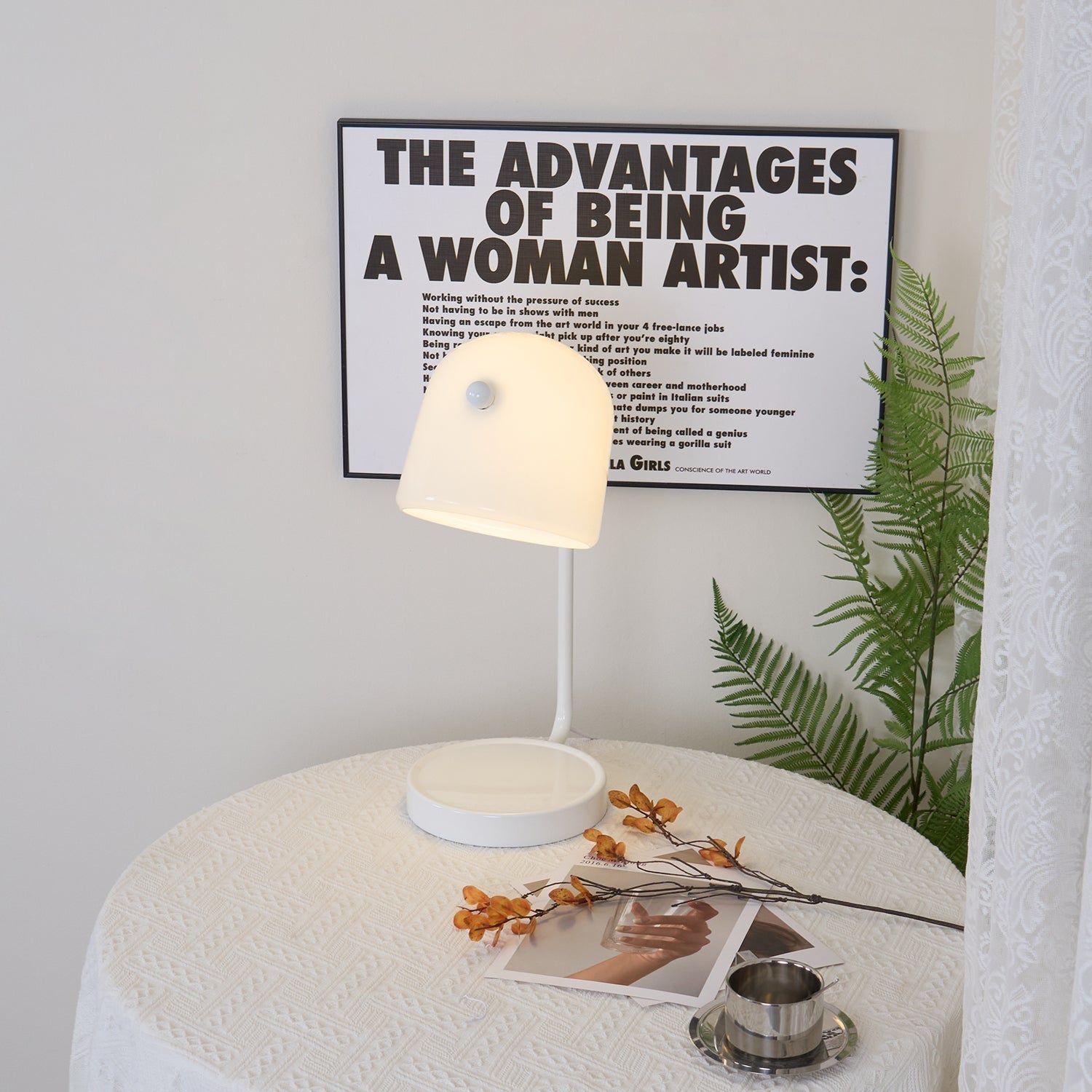 Caronel Modern Glass Table Light-Neutral Decor