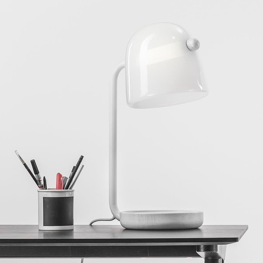 Caronel Modern Glass Table Light-Neutral Decor