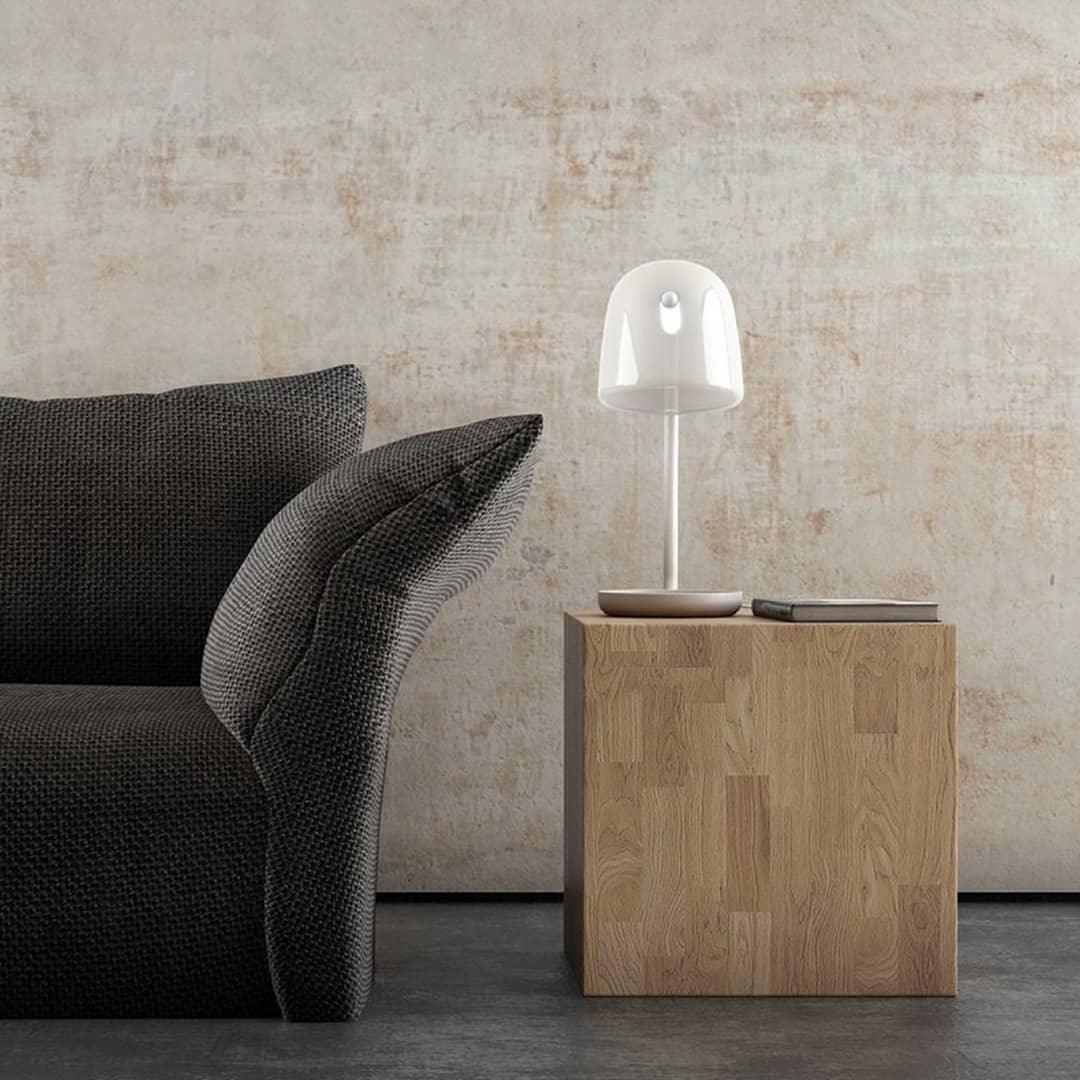 Caronel Modern Glass Table Light-Neutral Decor