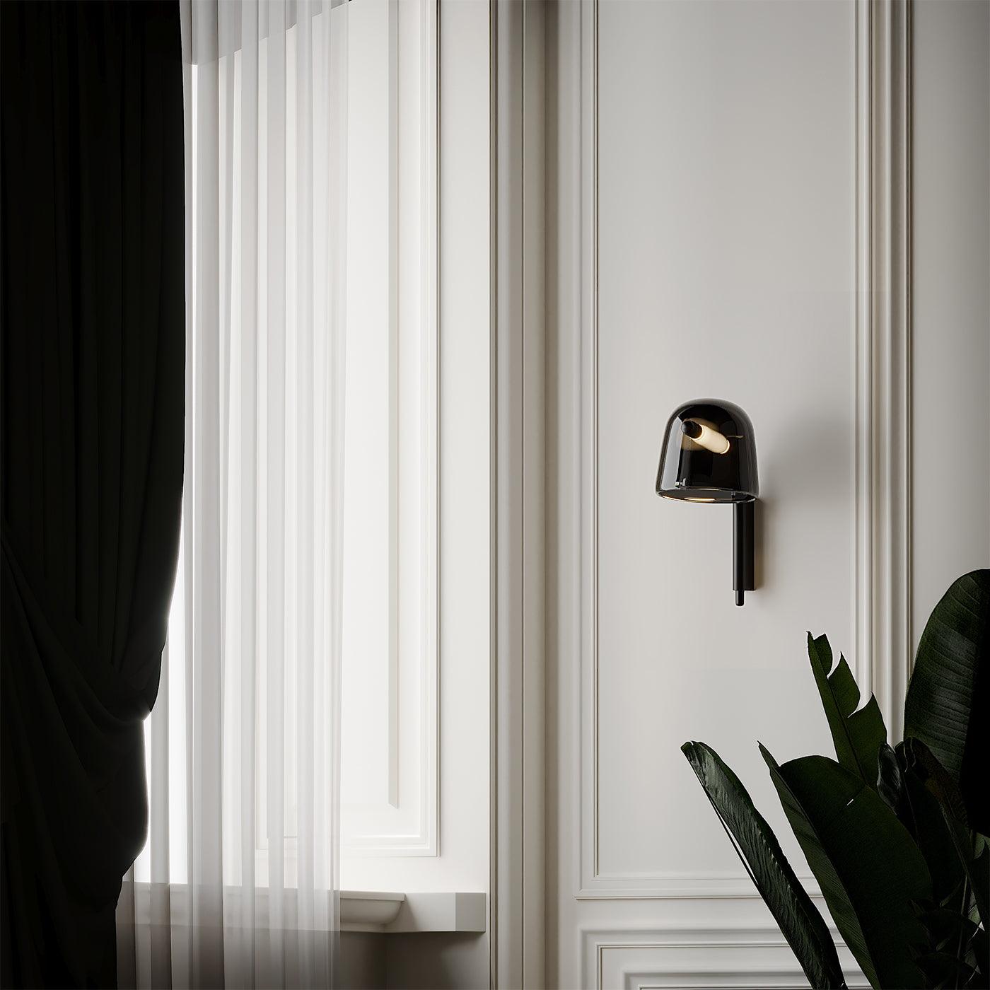 Penumbra Premium Nordic Art Glass Wall Light-Neutral Decor