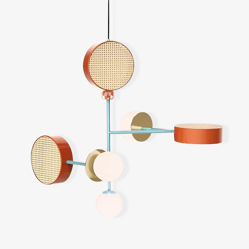 Daxl Vintage Glass Suspension Light-Neutral Decor