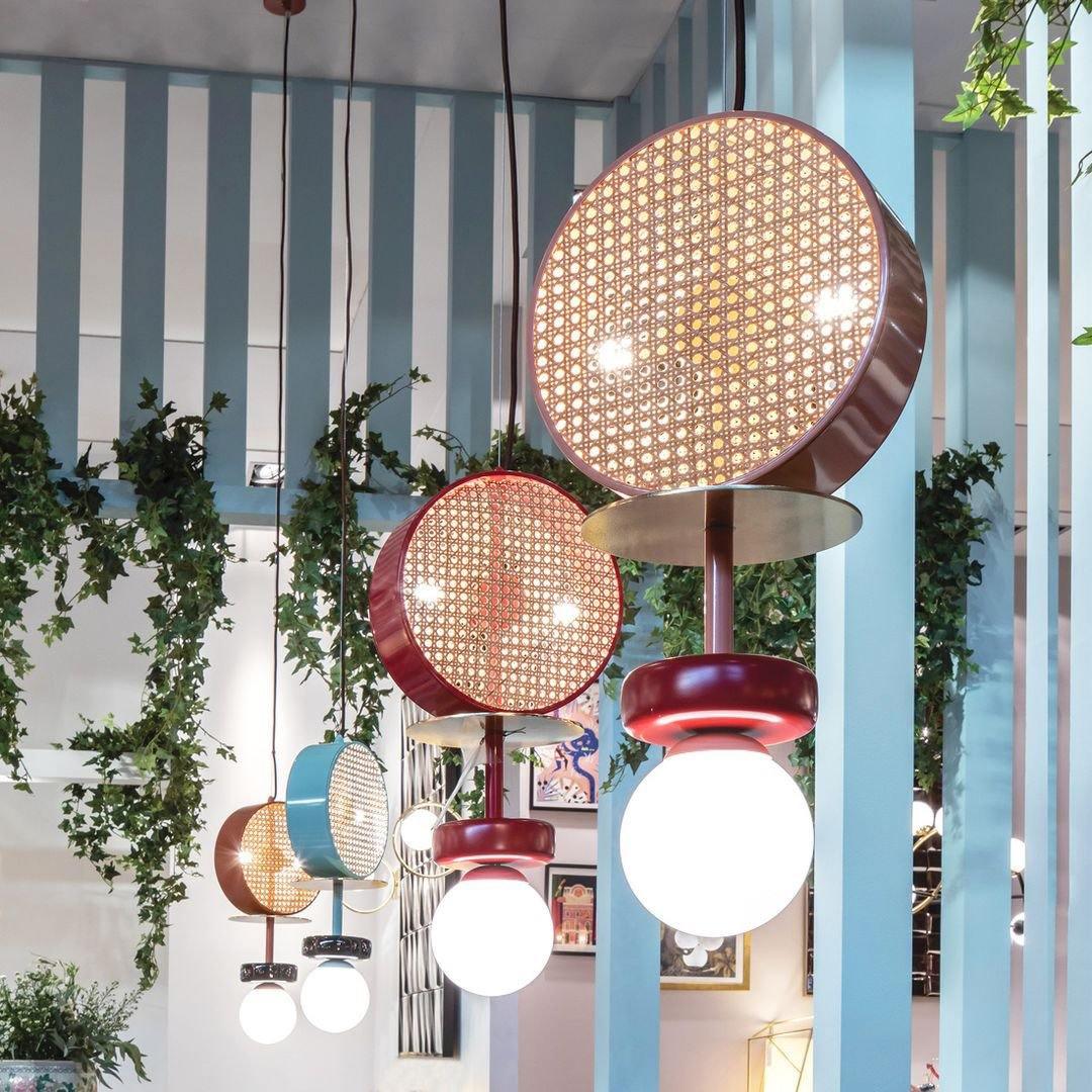 Daxl Vintage Glass Suspension Light-Neutral Decor