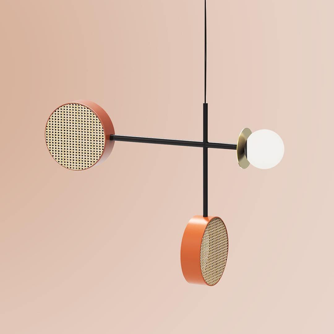 Daxl Vintage Glass Suspension Light-Neutral Decor