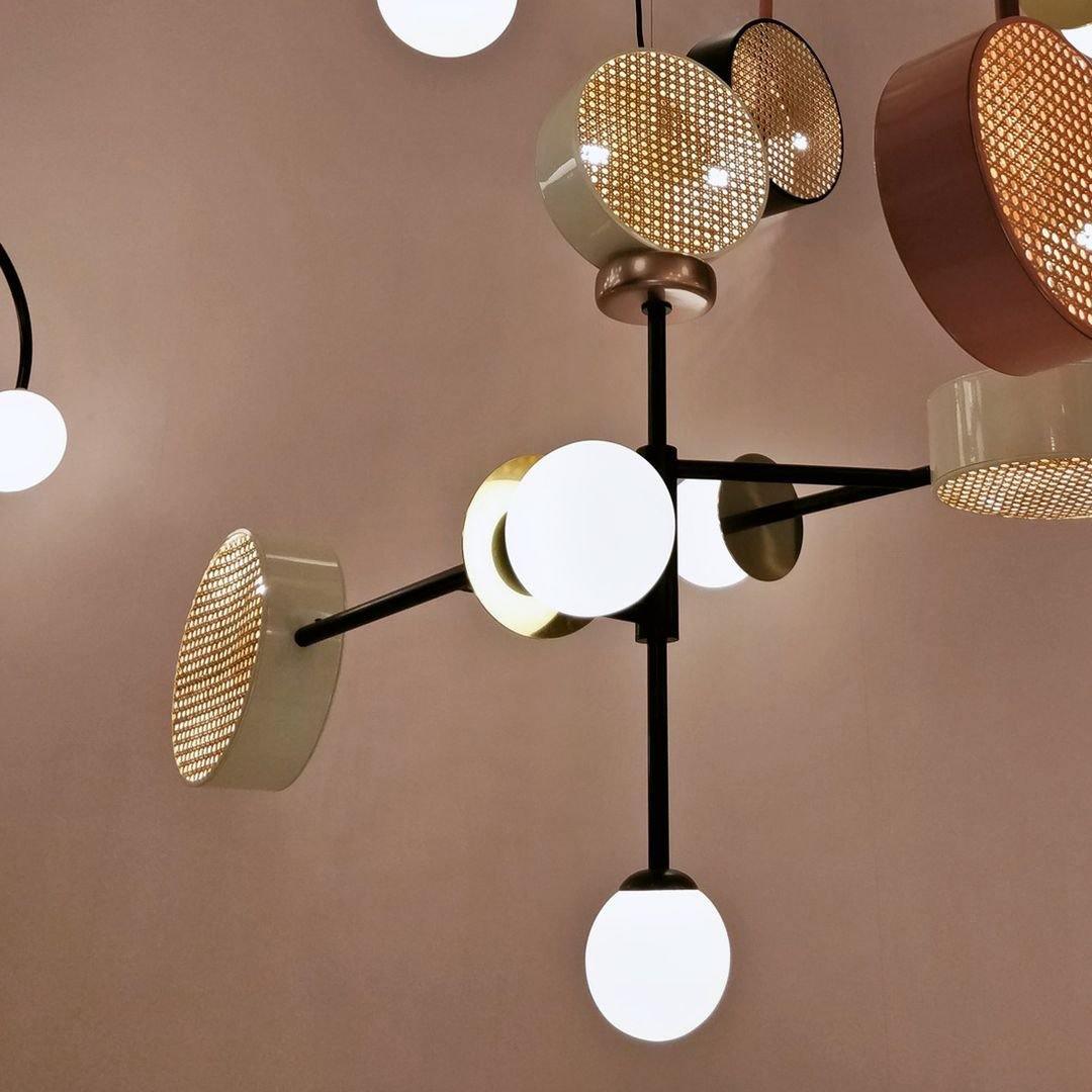 Daxl Vintage Glass Suspension Light-Neutral Decor