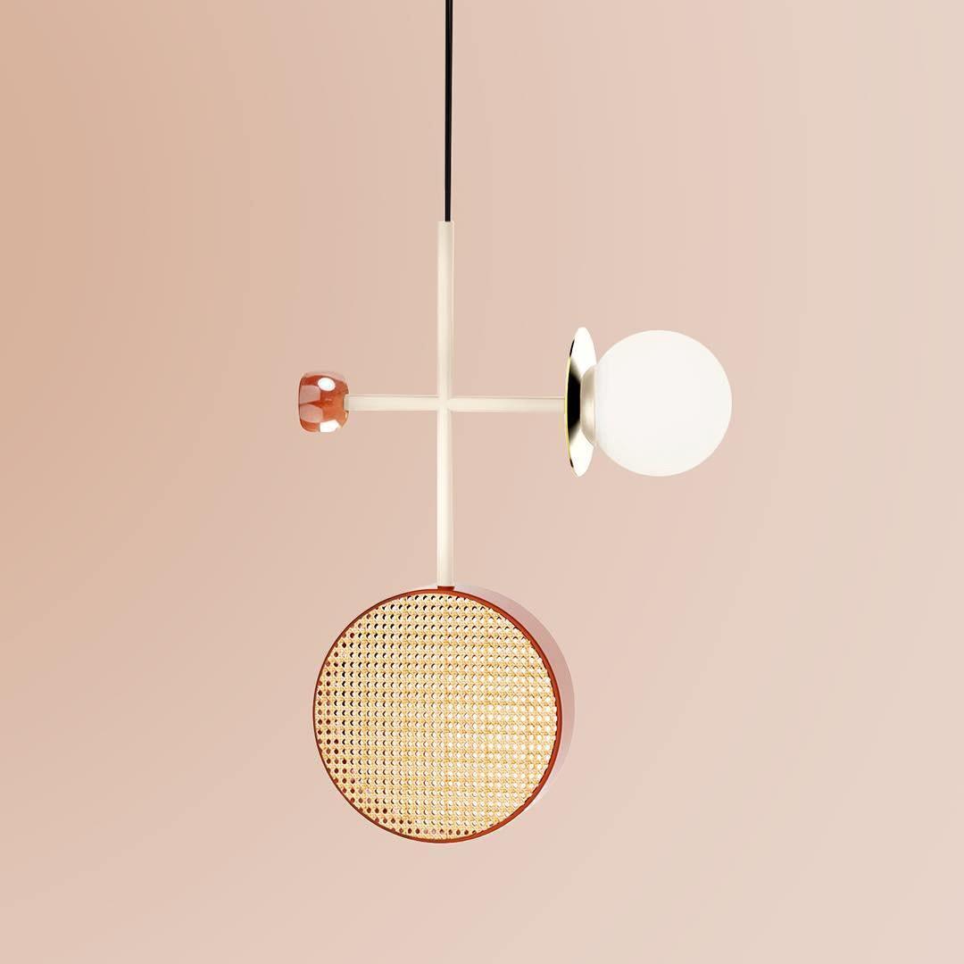 Daxl Vintage Glass Suspension Light-Neutral Decor