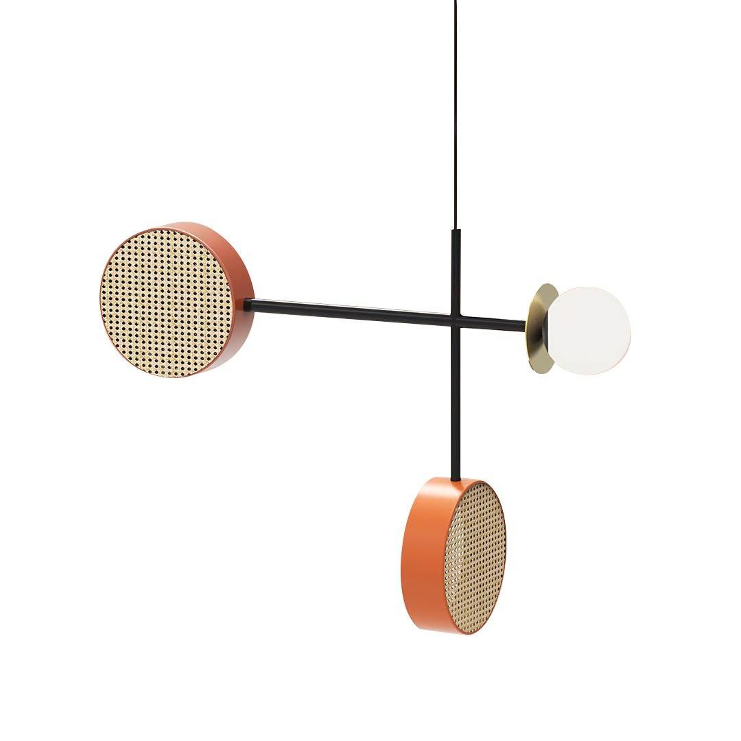 Daxl Vintage Glass Suspension Light-Neutral Decor