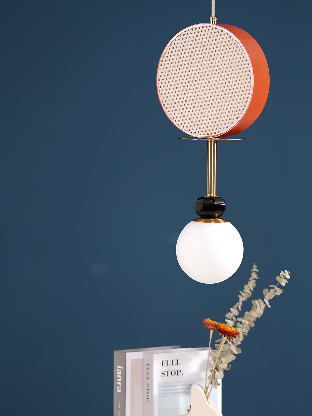Daxl Vintage Glass Suspension Light-Neutral Decor