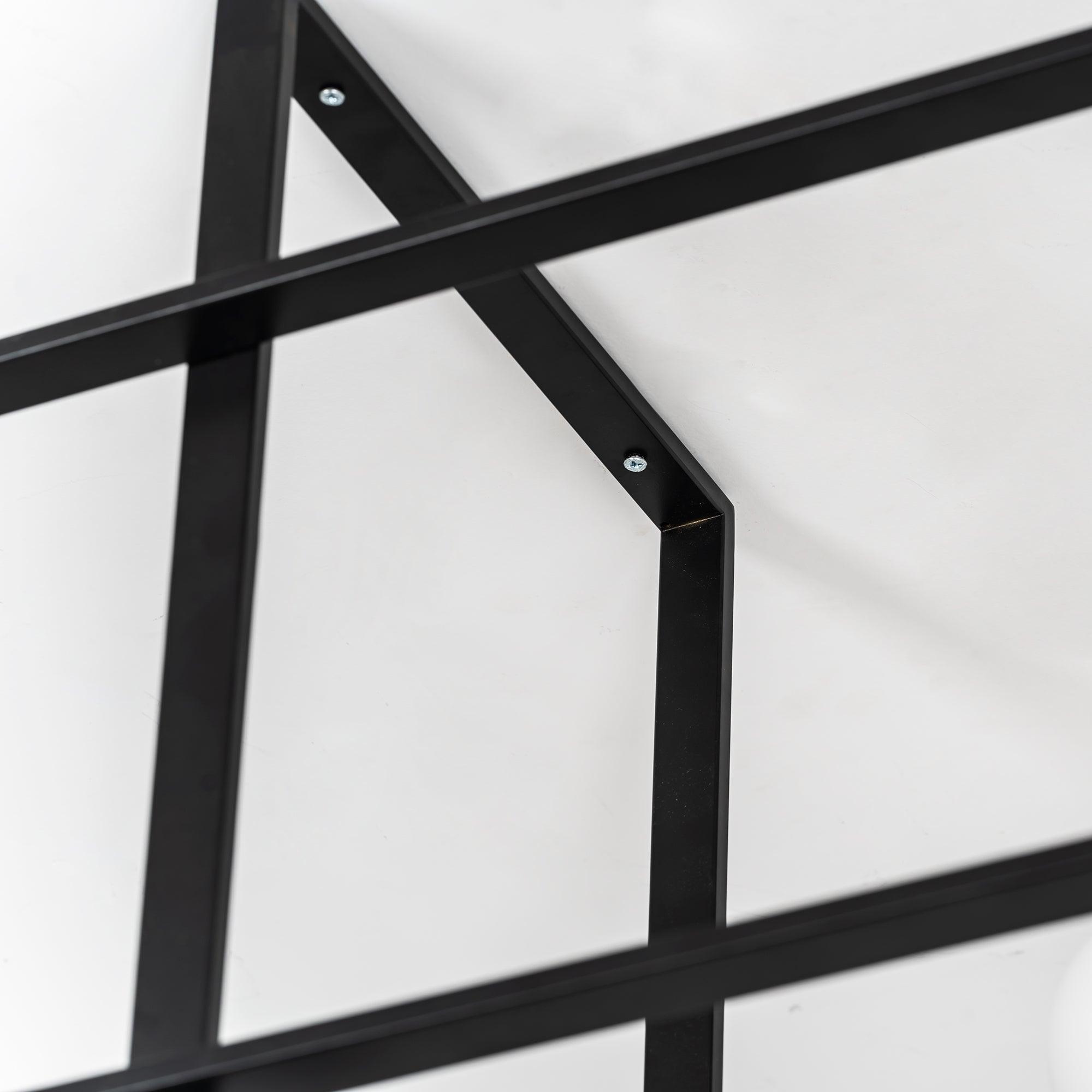 Lustra Chandelier Mondrian Glass Brass Geometric Modern-Neutral Decor