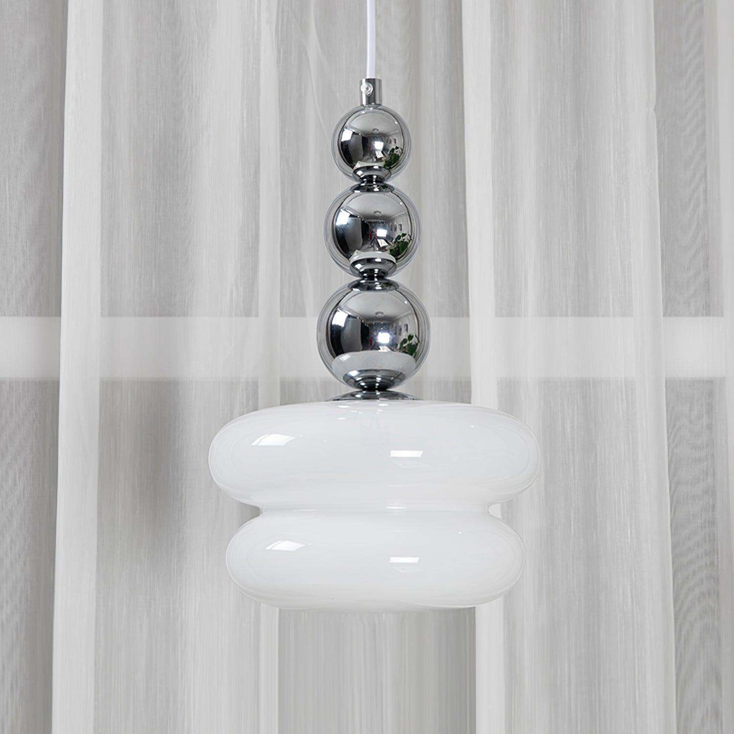 Aurelin Glass Artistic Pendant Light-Neutral Decor