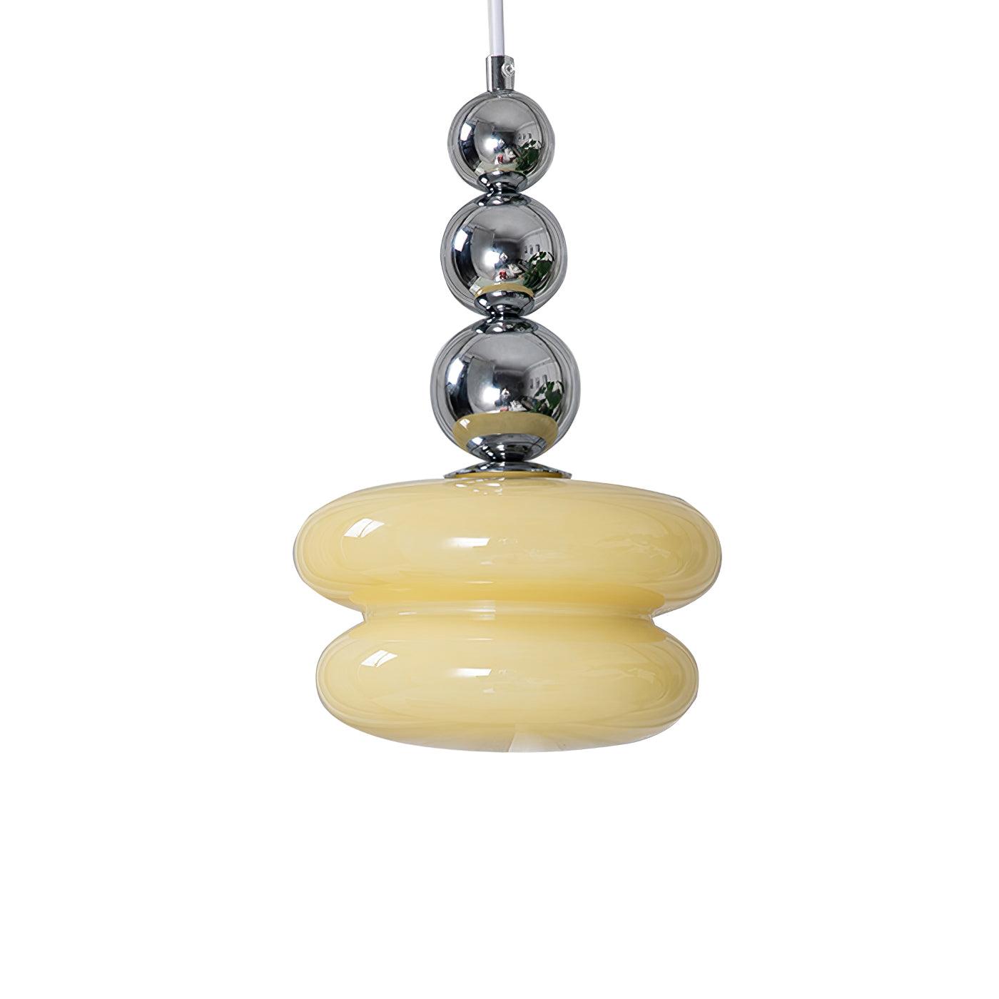 Aurelin Glass Artistic Pendant Light-Neutral Decor