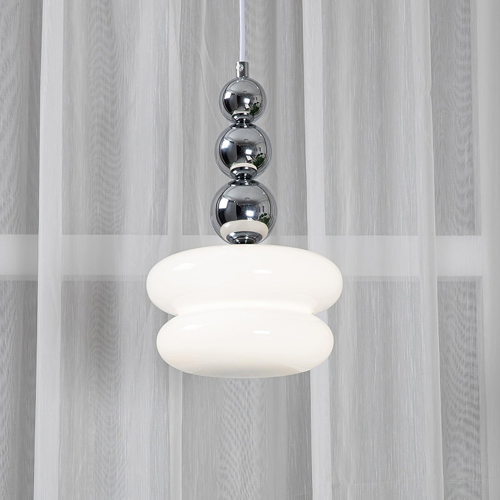 Aurelin Glass Artistic Pendant Light-Neutral Decor
