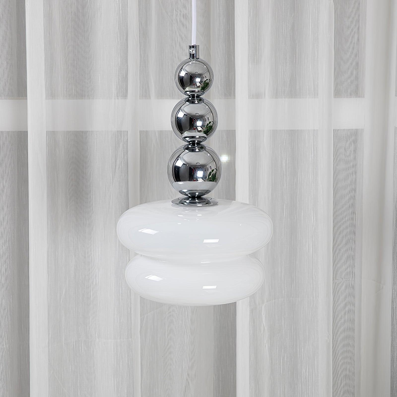 Aurelin Glass Artistic Pendant Light-Neutral Decor