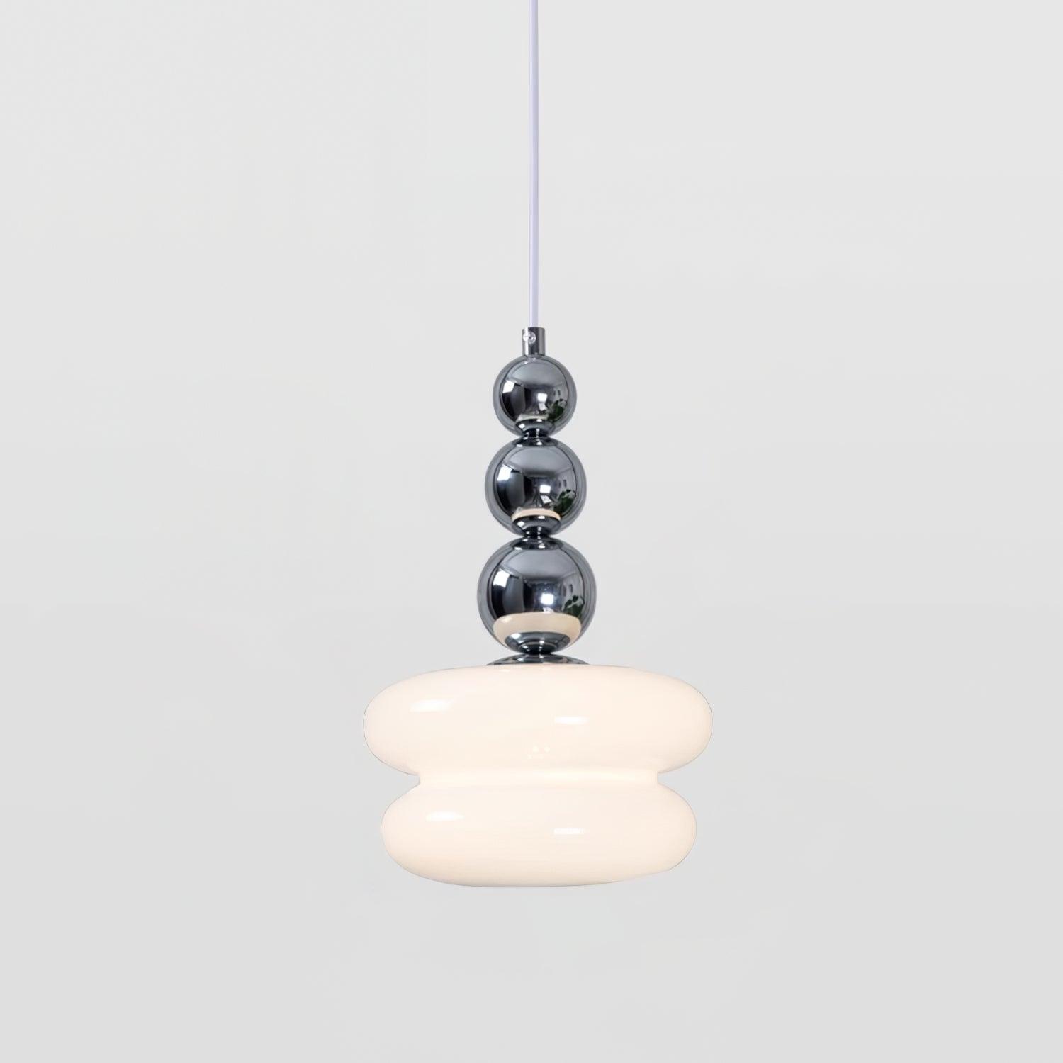 Aurelin Glass Artistic Pendant Light-Neutral Decor