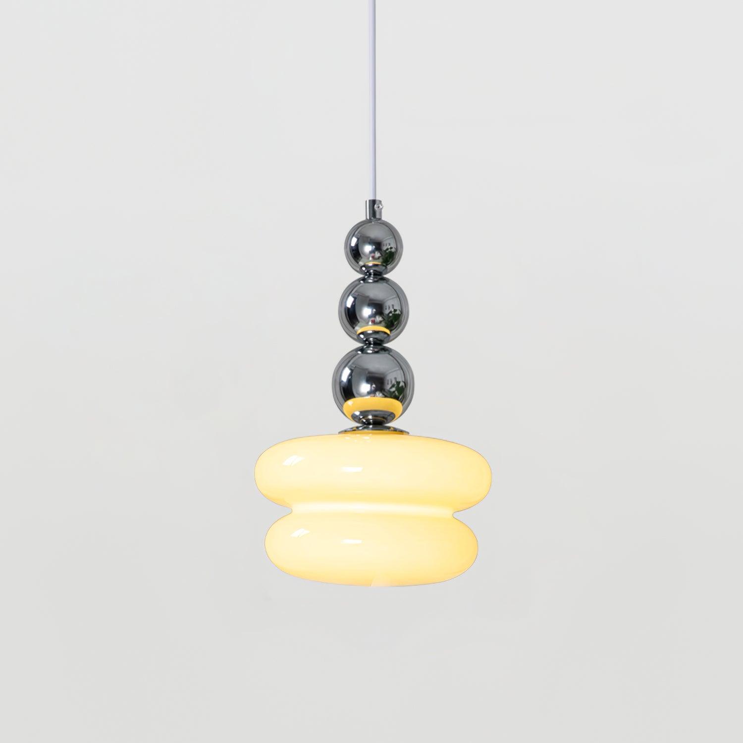 Aurelin Glass Artistic Pendant Light-Neutral Decor