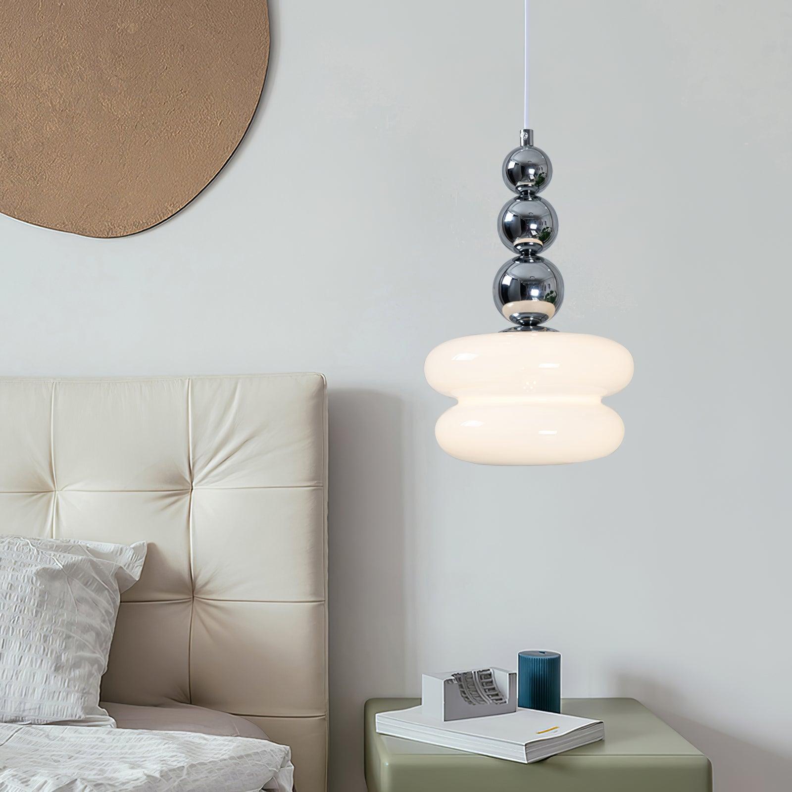 Aurelin Glass Artistic Pendant Light-Neutral Decor