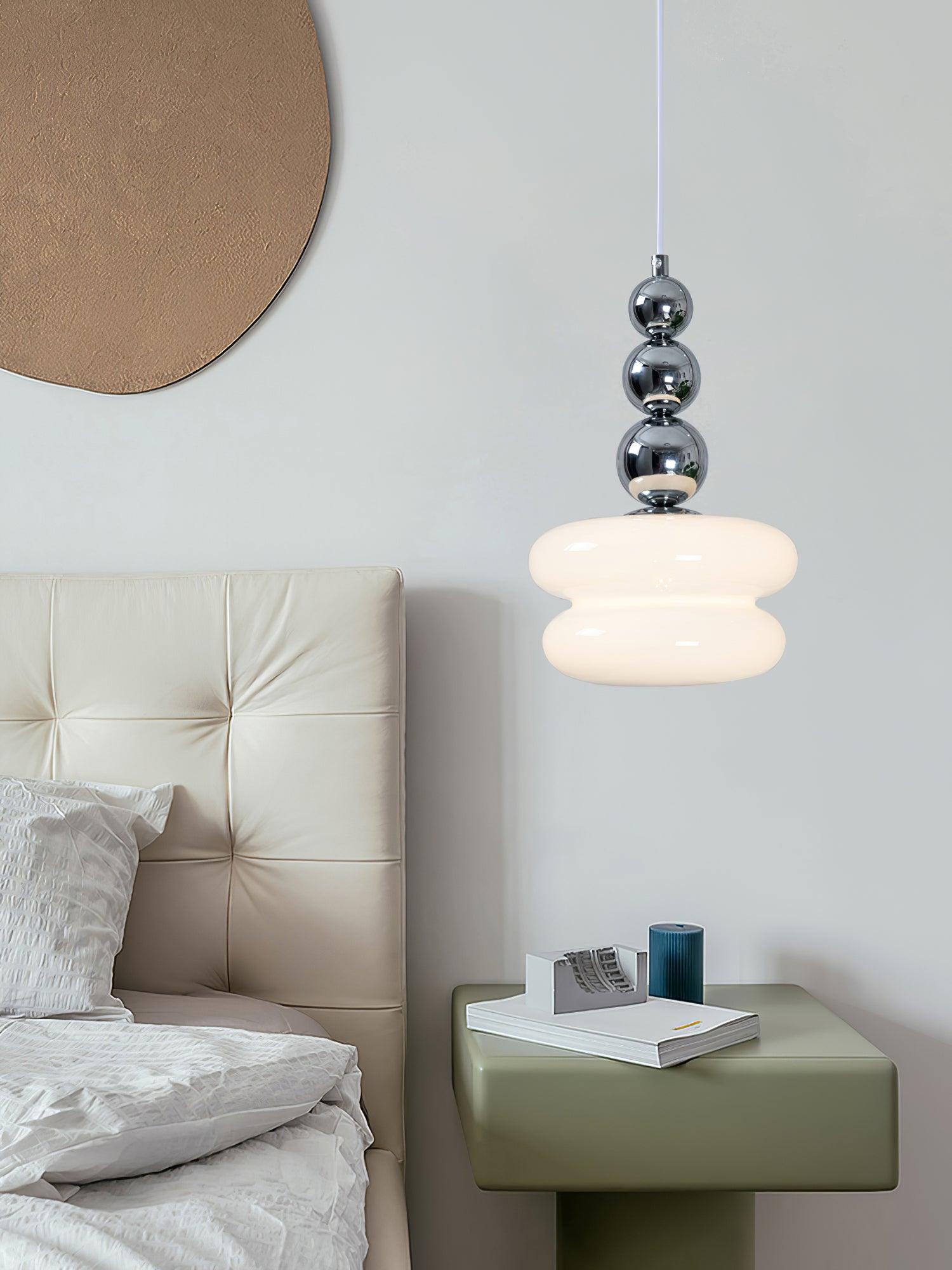 Aurelin Glass Artistic Pendant Light-Neutral Decor