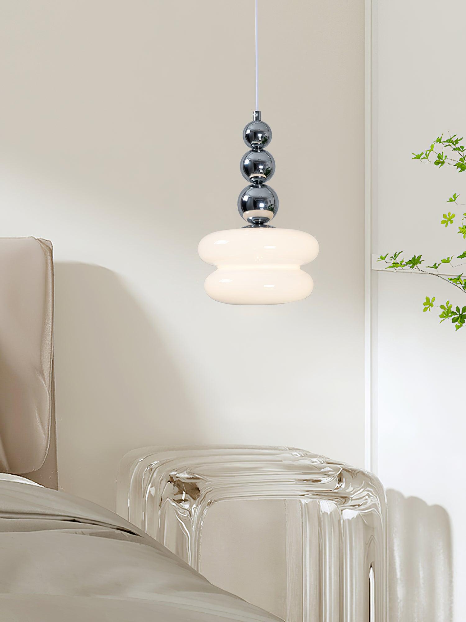 Aurelin Glass Artistic Pendant Light-Neutral Decor