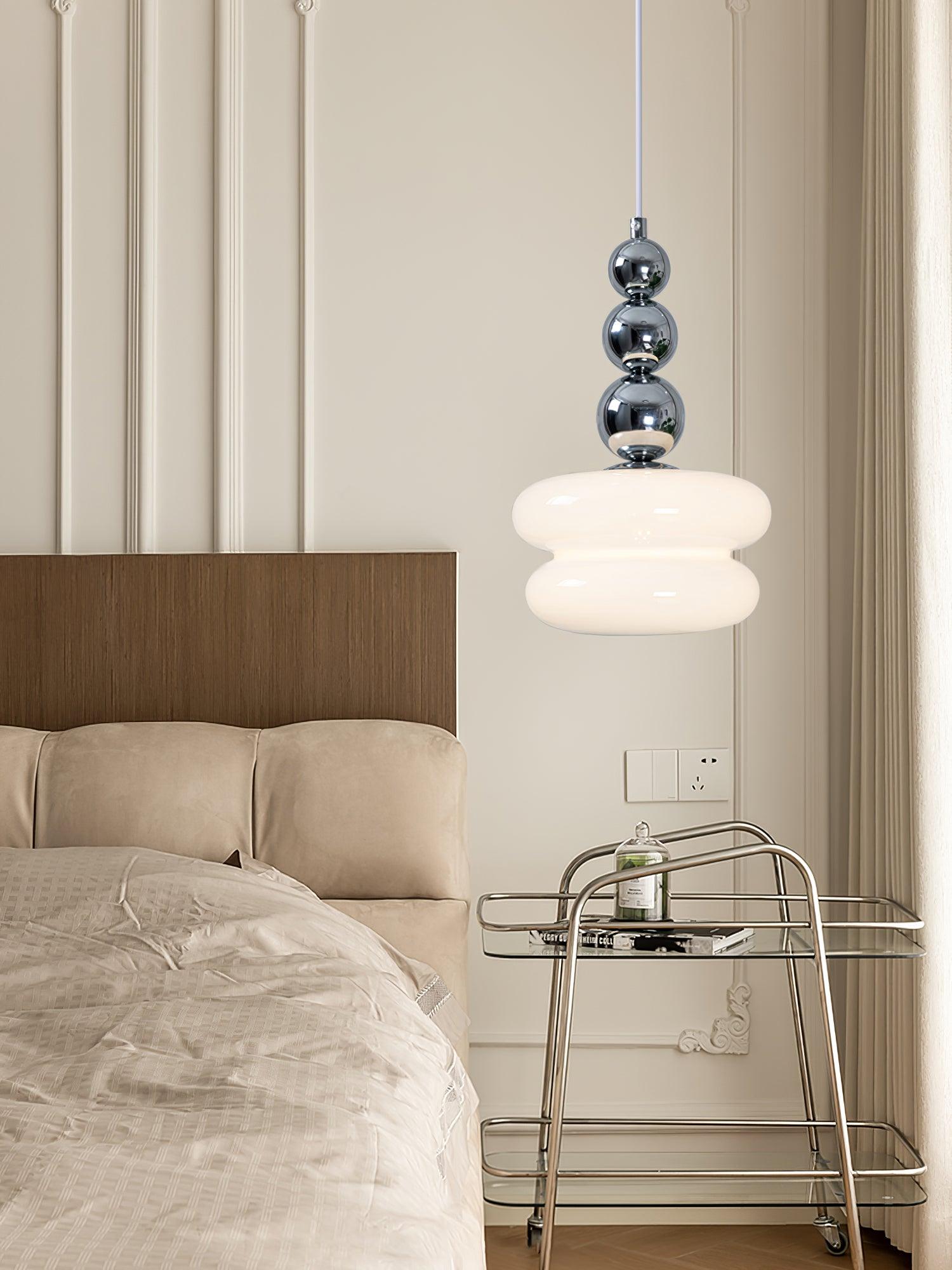 Aurelin Glass Artistic Pendant Light-Neutral Decor
