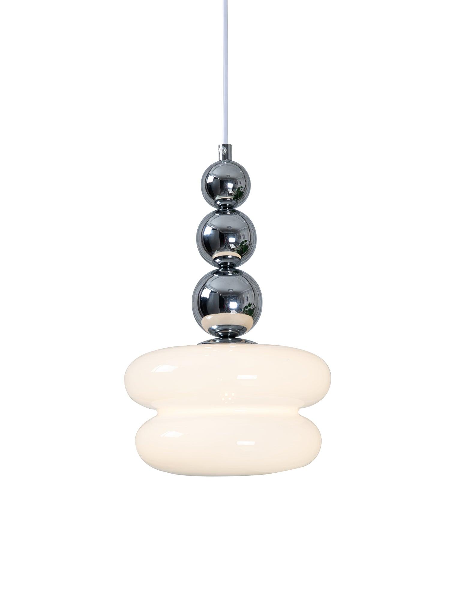 Aurelin Glass Artistic Pendant Light-Neutral Decor