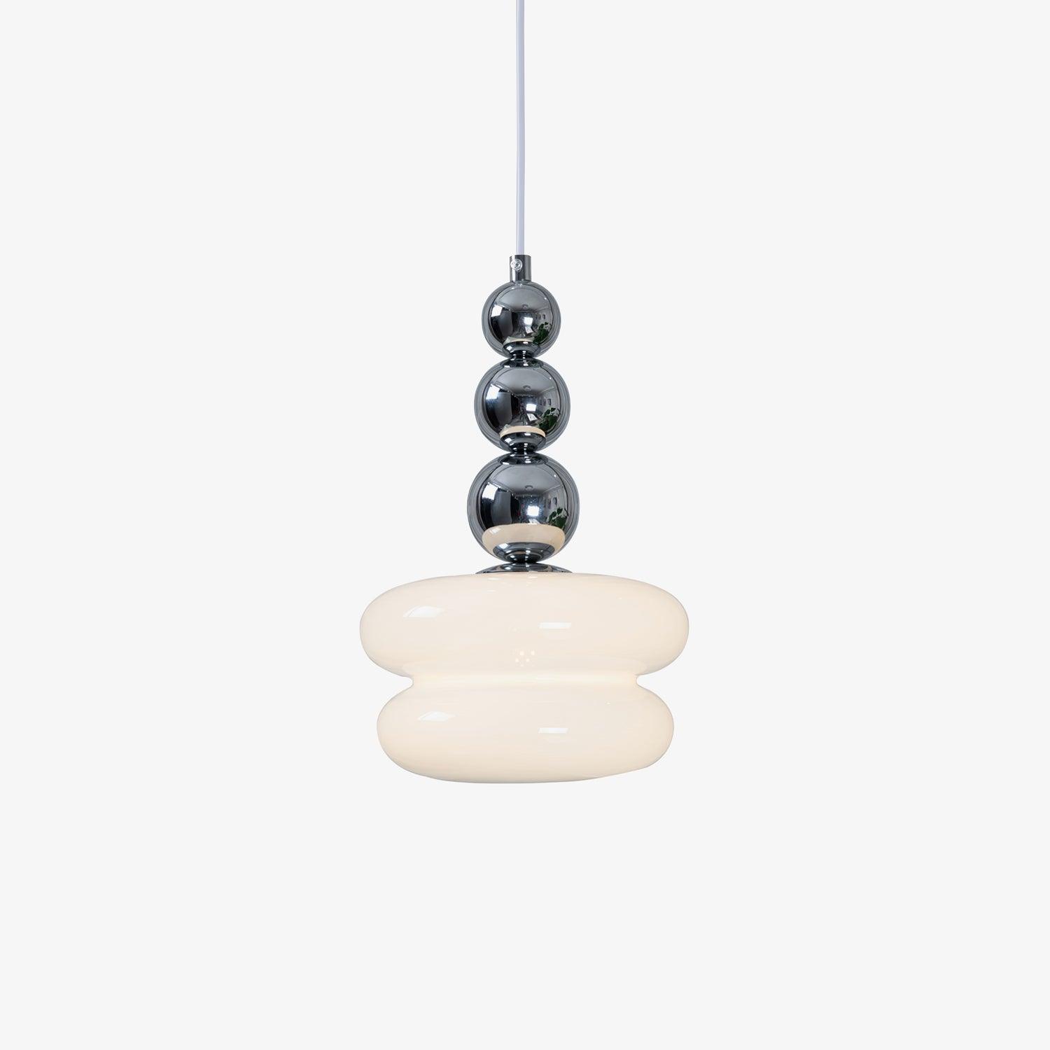 Aurelin Glass Artistic Pendant Light-Neutral Decor