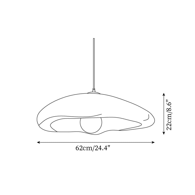 Odiva Organic Pendant Light