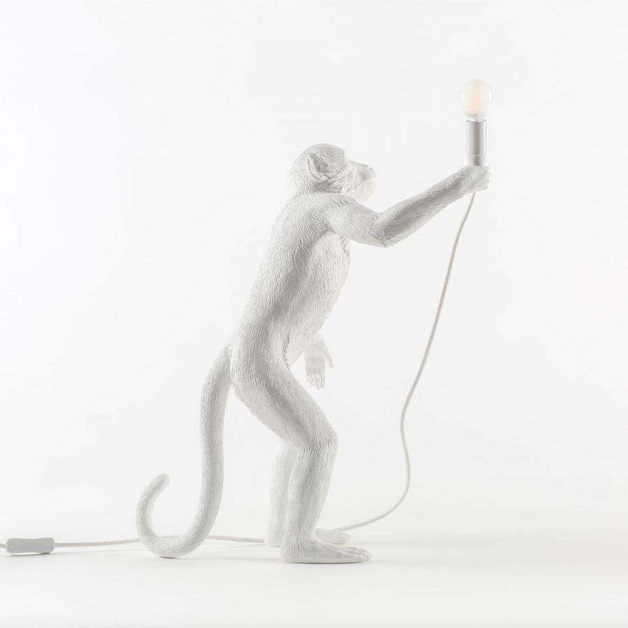 Riven Resin Whimsical Table Lamp-Neutral Decor