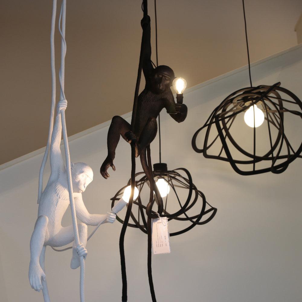 Epiran Resin Rope Artistic Pendant Lamp-Neutral Decor