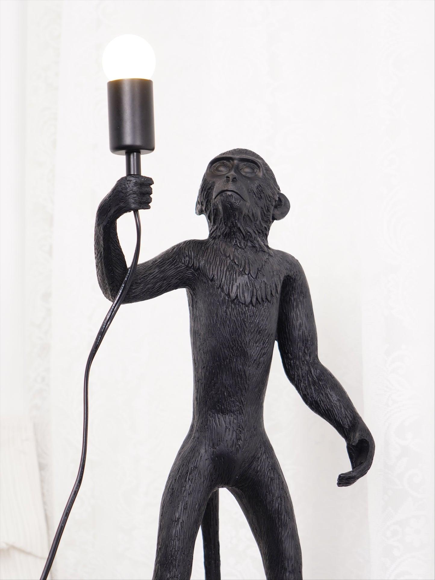 Riven Resin Whimsical Table Lamp-Neutral Decor