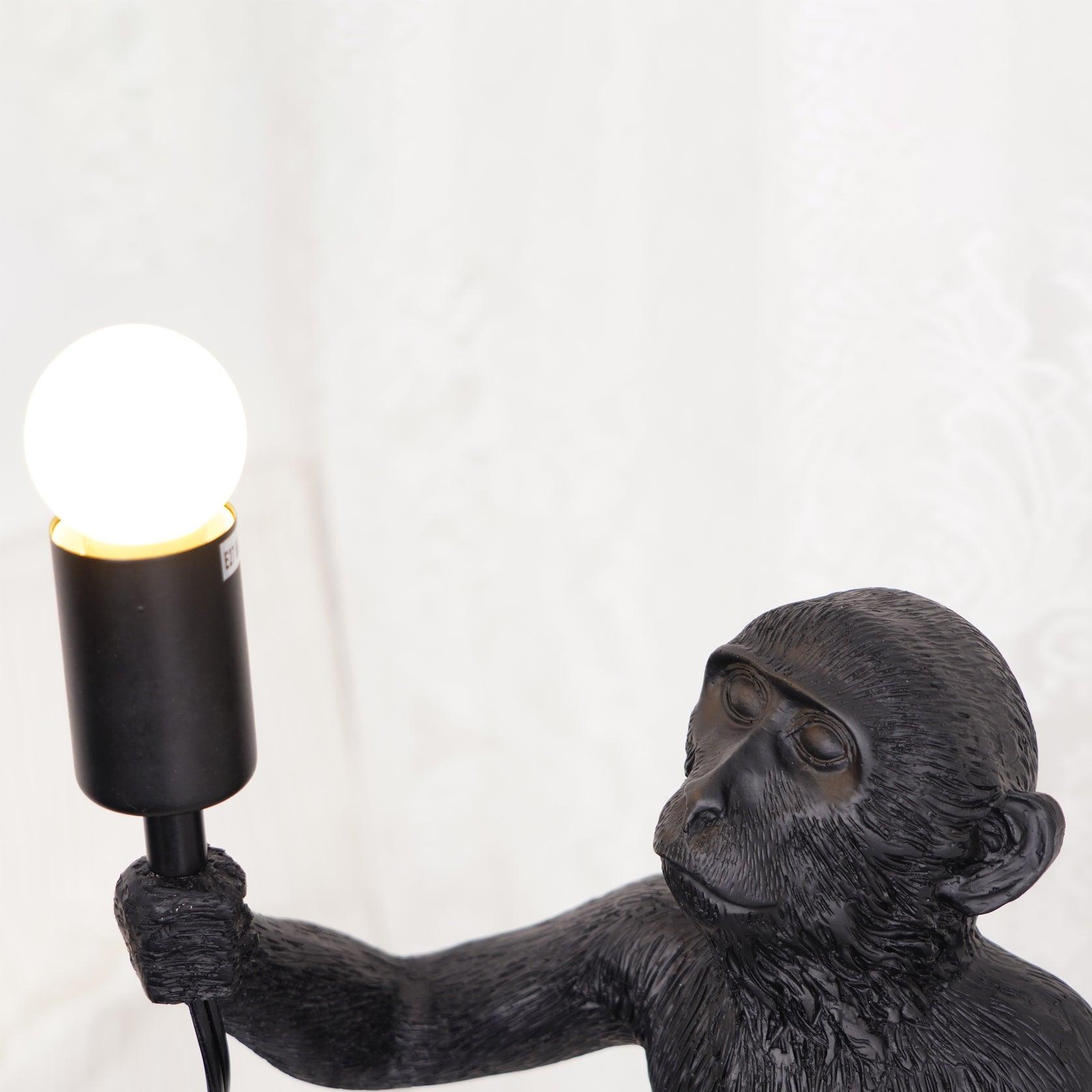 Riven Resin Whimsical Table Lamp-Neutral Decor