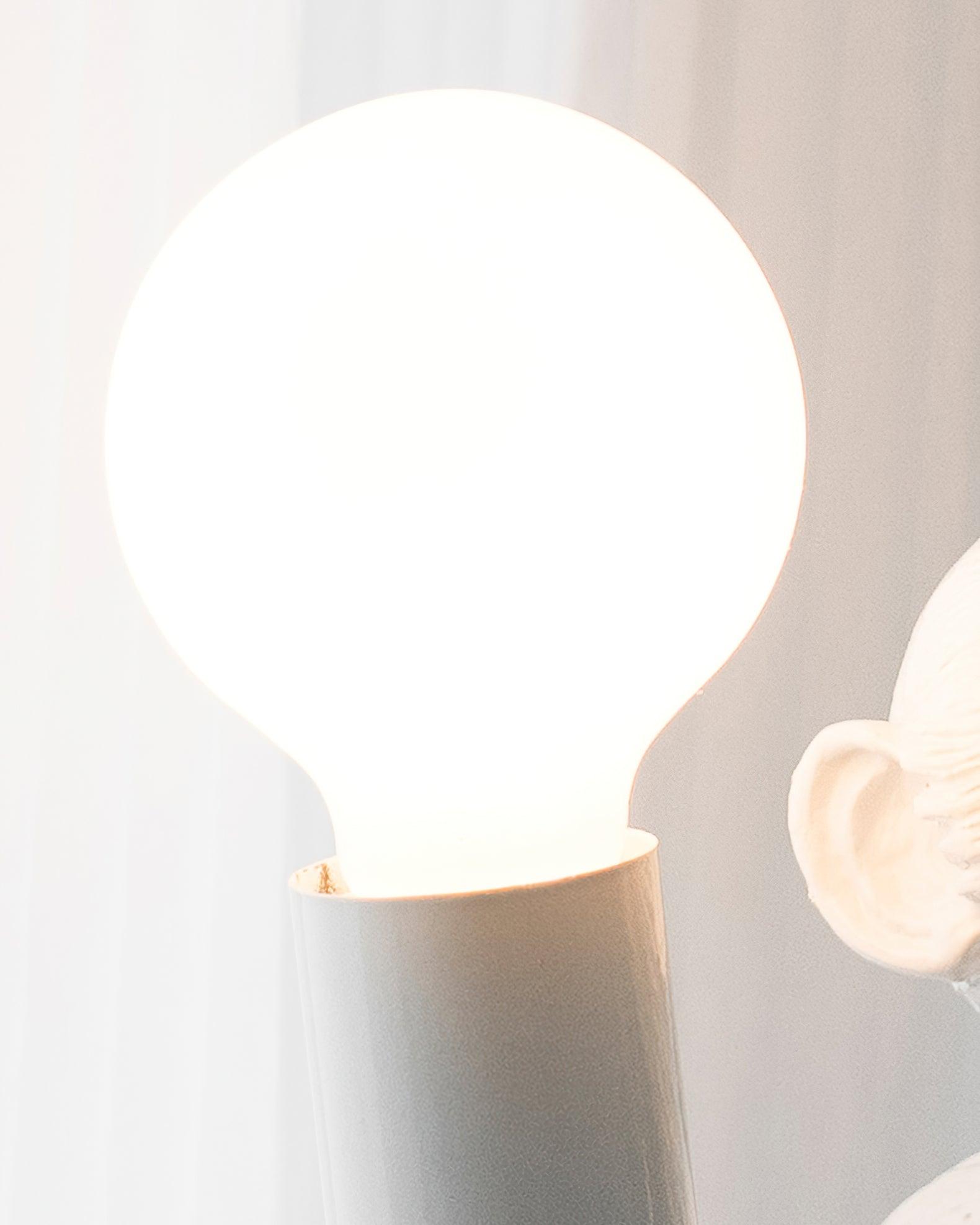 Riven Resin Whimsical Table Lamp-Neutral Decor