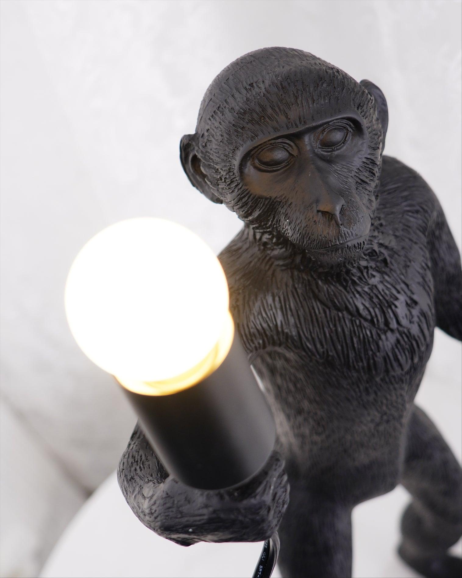 Riven Resin Whimsical Table Lamp-Neutral Decor