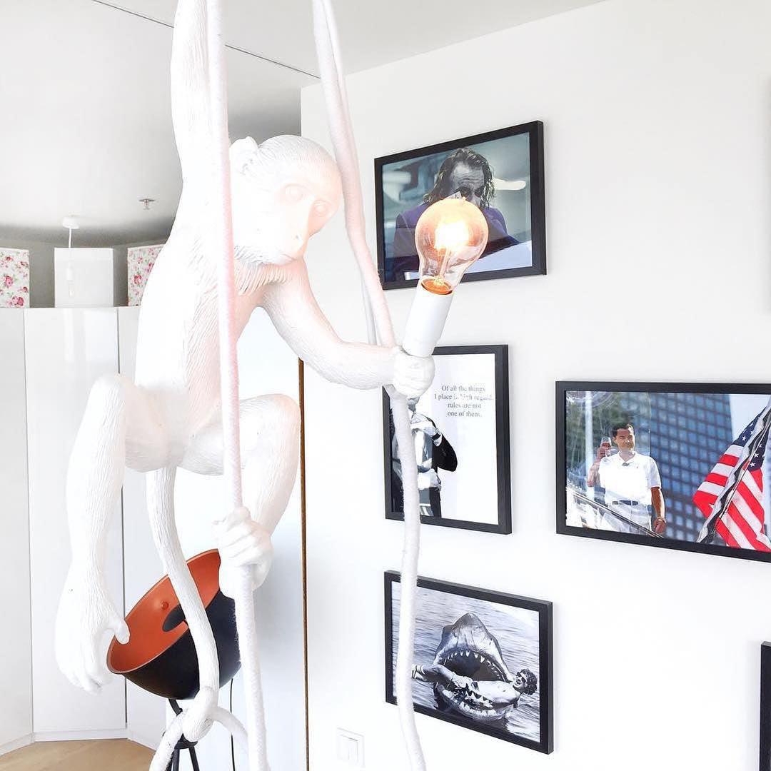 Epiran Resin Rope Artistic Pendant Lamp-Neutral Decor