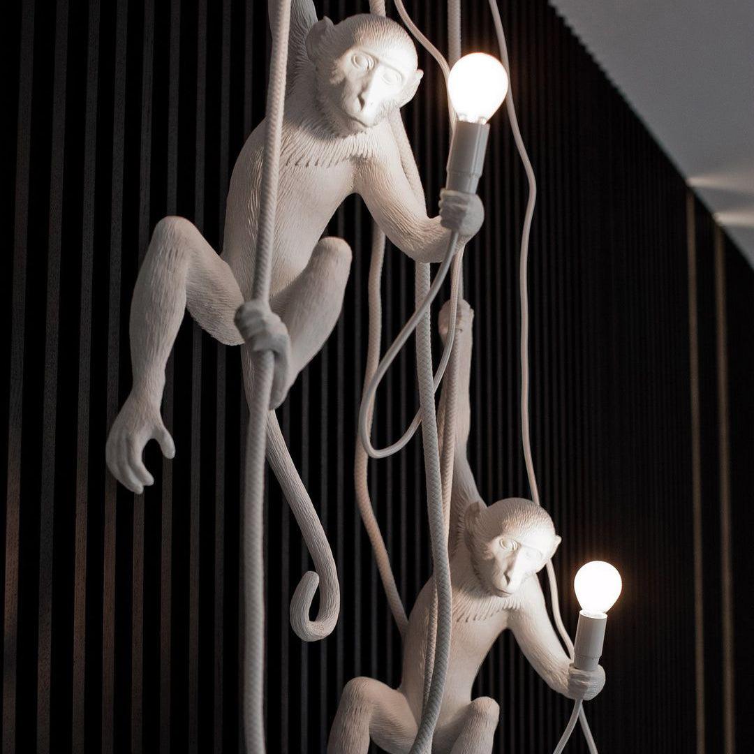 Epiran Resin Rope Artistic Pendant Lamp-Neutral Decor