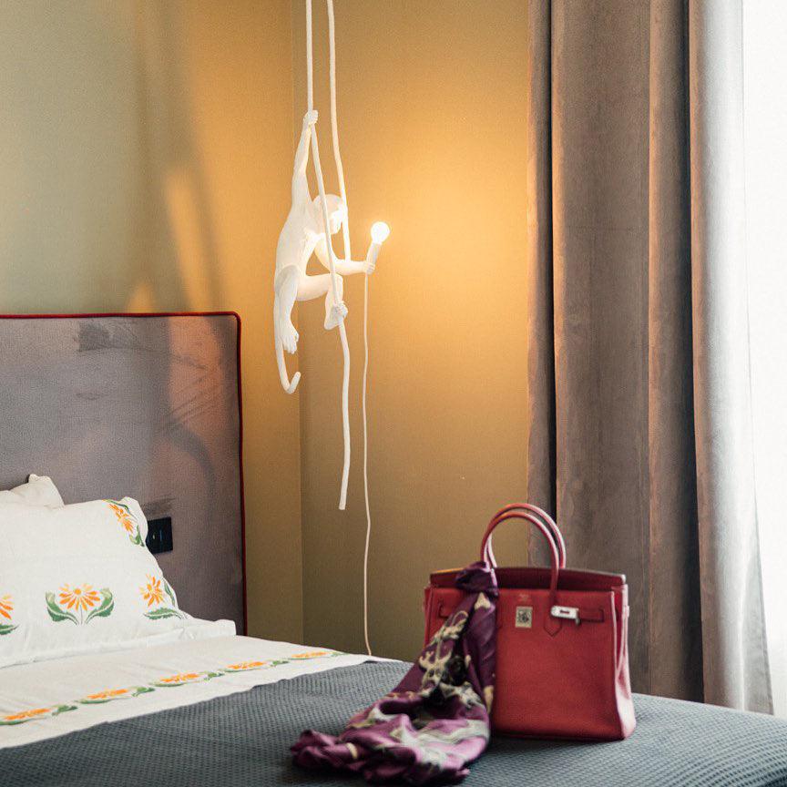 Epiran Resin Rope Artistic Pendant Lamp-Neutral Decor