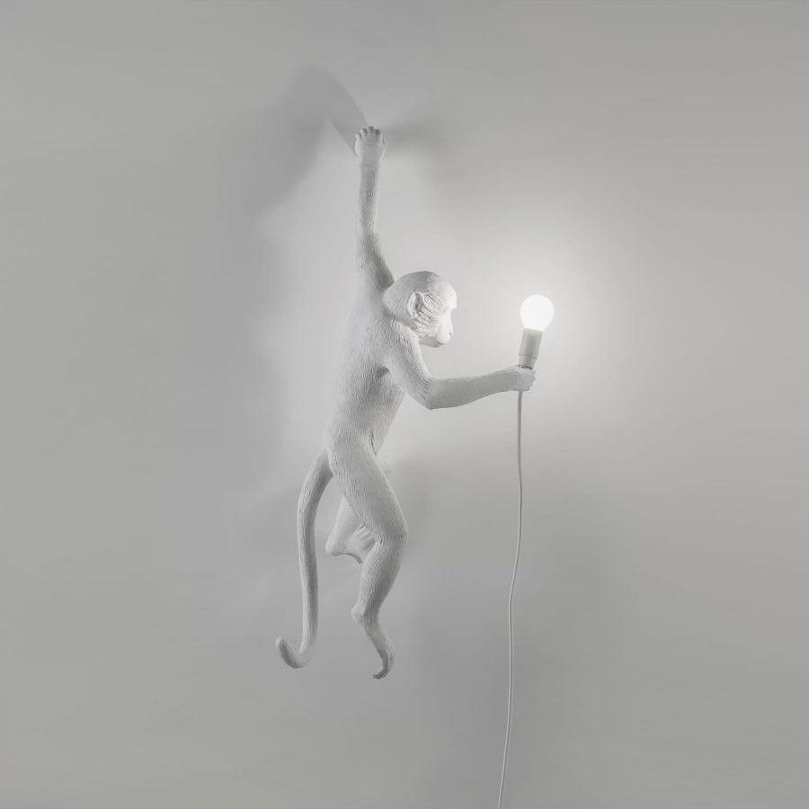 Bnx Art Unique Monkey Resin Wall Lamp-Neutral Decor