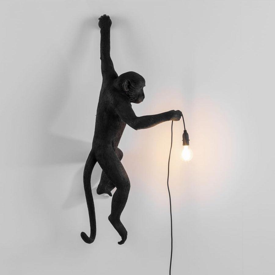 Bnx Art Unique Monkey Resin Wall Lamp-Neutral Decor