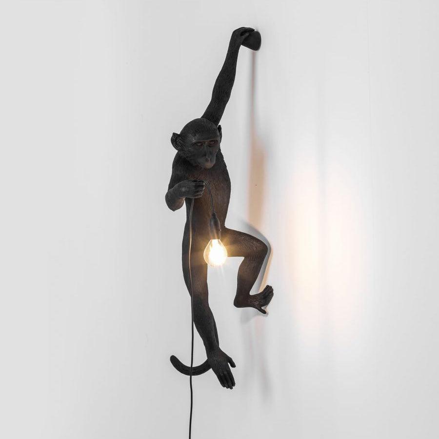 Bnx Art Unique Monkey Resin Wall Lamp-Neutral Decor