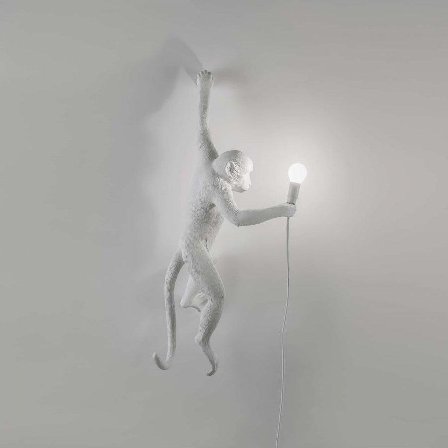 Bnx Art Unique Monkey Resin Wall Lamp-Neutral Decor
