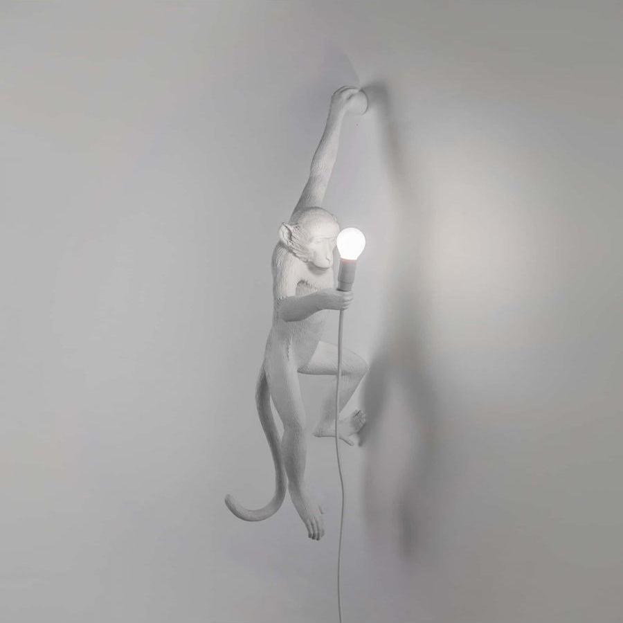 Bnx Art Unique Monkey Resin Wall Lamp-Neutral Decor