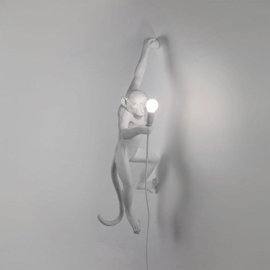Bnx Art Unique Monkey Resin Wall Lamp-Neutral Decor
